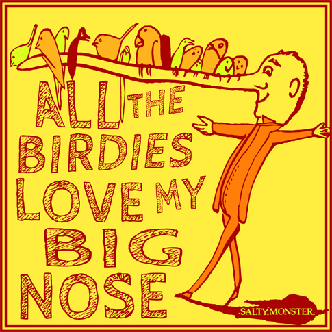 Big nose birds shirt